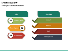 Sprint Review PowerPoint Template | SketchBubble