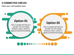 2 Connected Circles PPT Slide 2