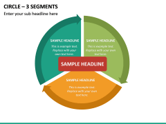 Circle – 3 Segments PPT Slide 2