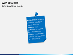 Data Security PPT slide 1