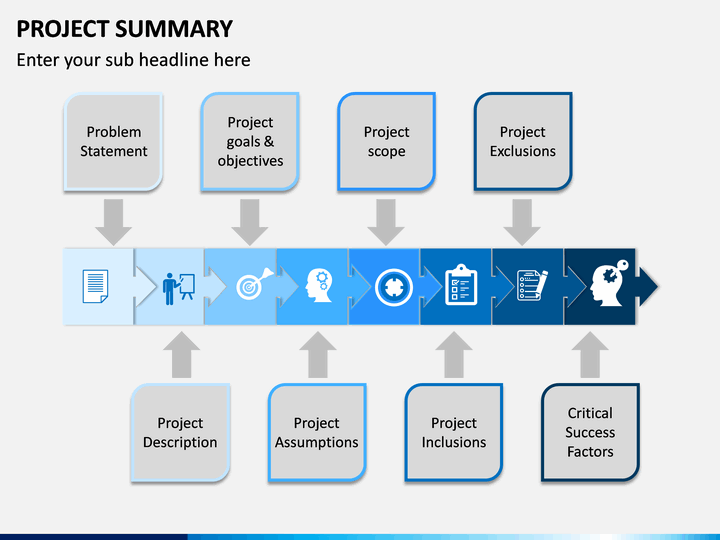 Project Summary PowerPoint Template