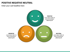 Positive Negative Neutral PowerPoint Template | SketchBubble