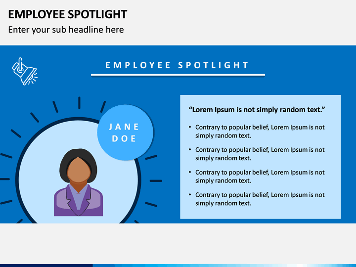 employee spotlight template