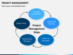 Project management free PPT slide 1