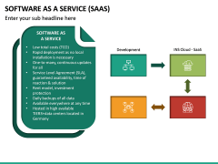 Software as a Service (SaaS) PowerPoint Template | SketchBubble