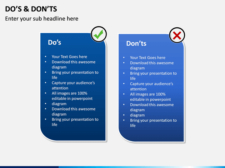 the do's and don'ts of powerpoint presentations