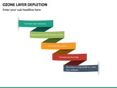 Ozone Layer Depletion PowerPoint Template | SketchBubble