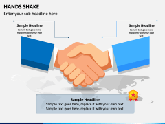 Hands Shake PPT slide 1
