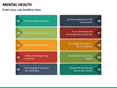 Mental Health PowerPoint Template | SketchBubble