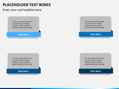 Placeholder text PPT slide 22