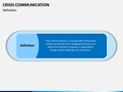 Crisis Communication PowerPoint Template | SketchBubble