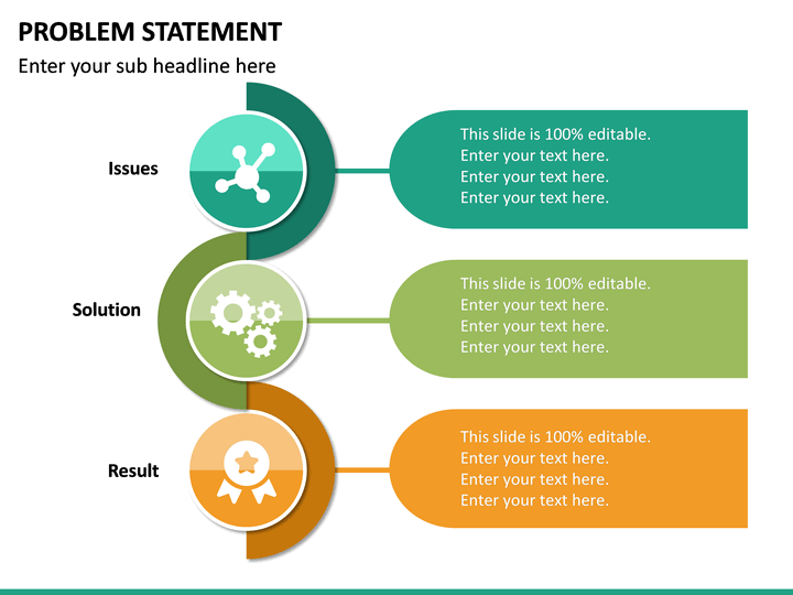 Problem Statement PowerPoint Template SketchBubble