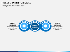 Fidget Spinner – 2 Stages PPT Slide 1