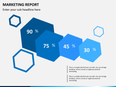 Marketing report PPT slide 2