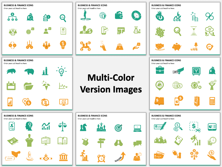 Business and Finance Icons for PowerPoint and Google Slides - PPT Slides