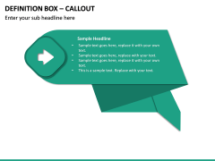Definition Box – Callout PPT slide 2