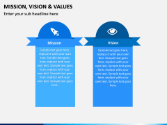 Mission, Vision and Values PowerPoint Template | SketchBubble