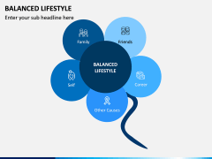 Balanced Lifestyle PPT Slide 3