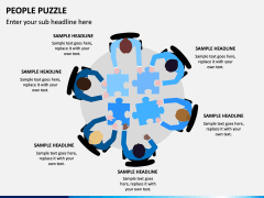 People Puzzle PPT Slide 1
