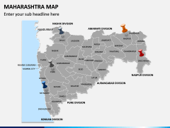 Maharashtra Map PPT Slide 2