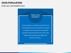Over Population PPT Slide 1