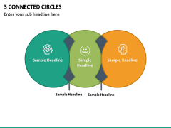 3 Connected Circles PPT slide 2
