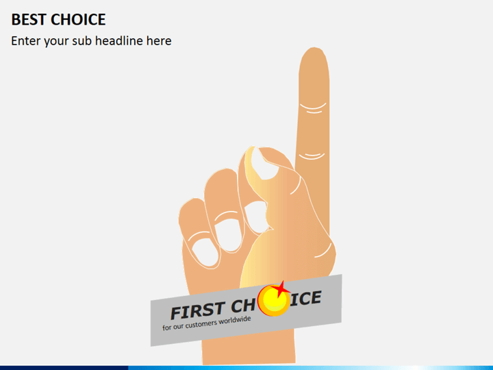 Best choice PPT slide 1