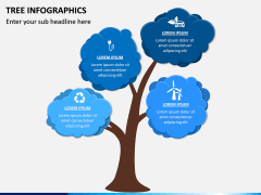 Tree Infographics PPT Slide 1