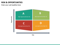 Risk And Opportunities Powerpoint Template 