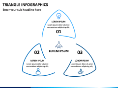 Triangle Infographics PPT Slide 12