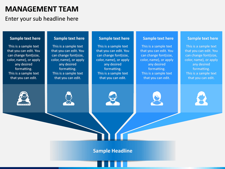 Management Team PowerPoint And Google Slides Template - PPT Slides