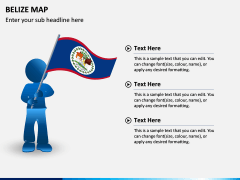 Belize Map PPT Slide 15