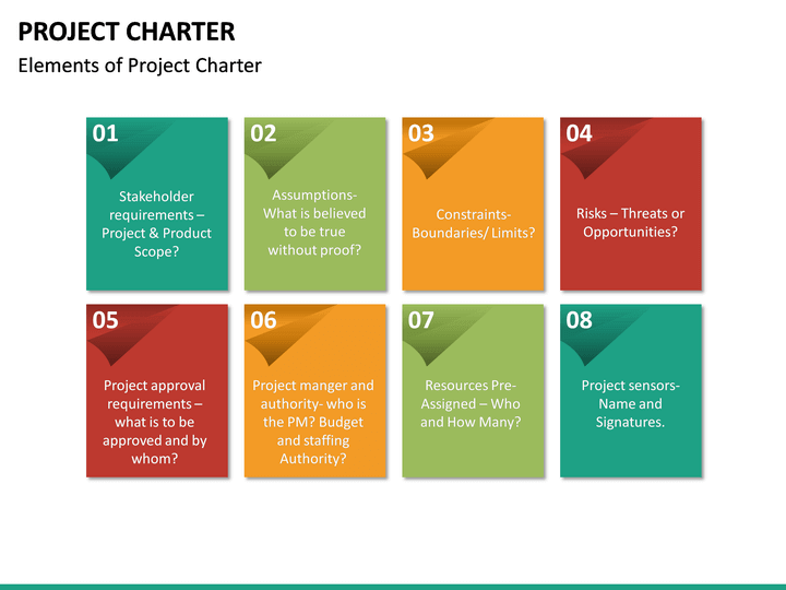 Project Charter PowerPoint Template | SketchBubble