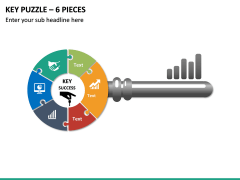Key Puzzle – 6 Pieces PPT Slide 2