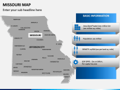 Missouri Map PPT Slide 8