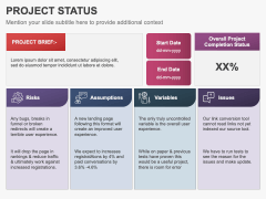 Project Status PPT Slide 2