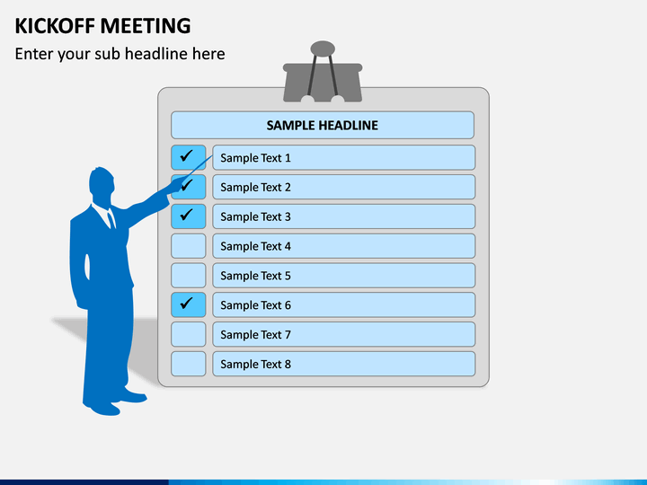 Kickoff Meeting PowerPoint and Google Slides Template PPT Slides