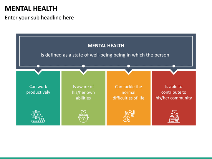 Mental Health PowerPoint Template | SketchBubble