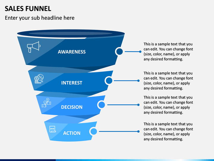 sales funnel presentation template