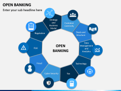 Open banking free PPT slide 1