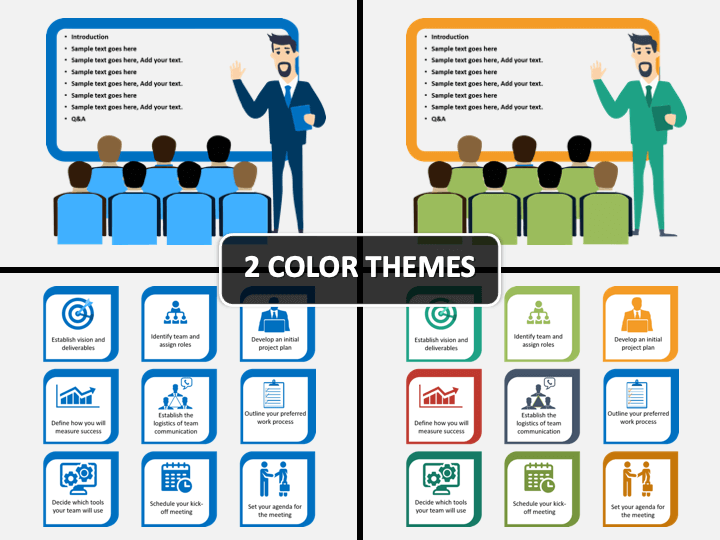 Agile Project Kickoff Meeting Template Ppt