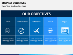 Business objectives free PPT slide 1