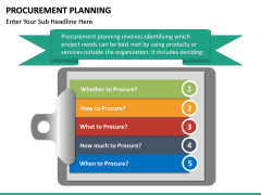 Procurement planning PPT slide 2