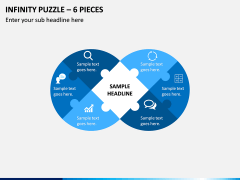 Infinity Puzzle – 6 Pieces PPT Slide 1