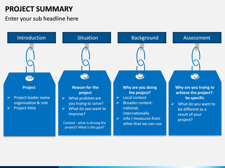 Project Summary PowerPoint and Google Slides Template PPT Slides