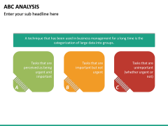 ABC Analysis PowerPoint Template | SketchBubble