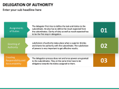 Delegation of Authority PowerPoint Template | SketchBubble