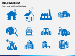 Building Icons PPT Slide 7