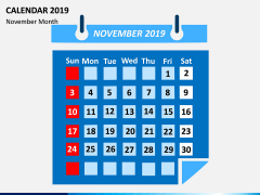 Calendar 2019 - Type 2 PPT Slide 11