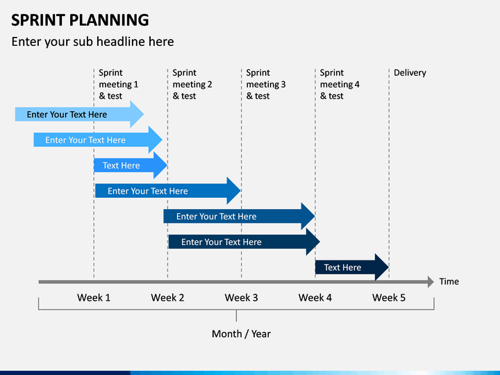 Sprint Planning PowerPoint Template SketchBubble